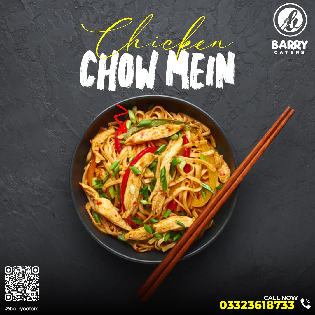 Barry Caterers — Chicken Chow Mein