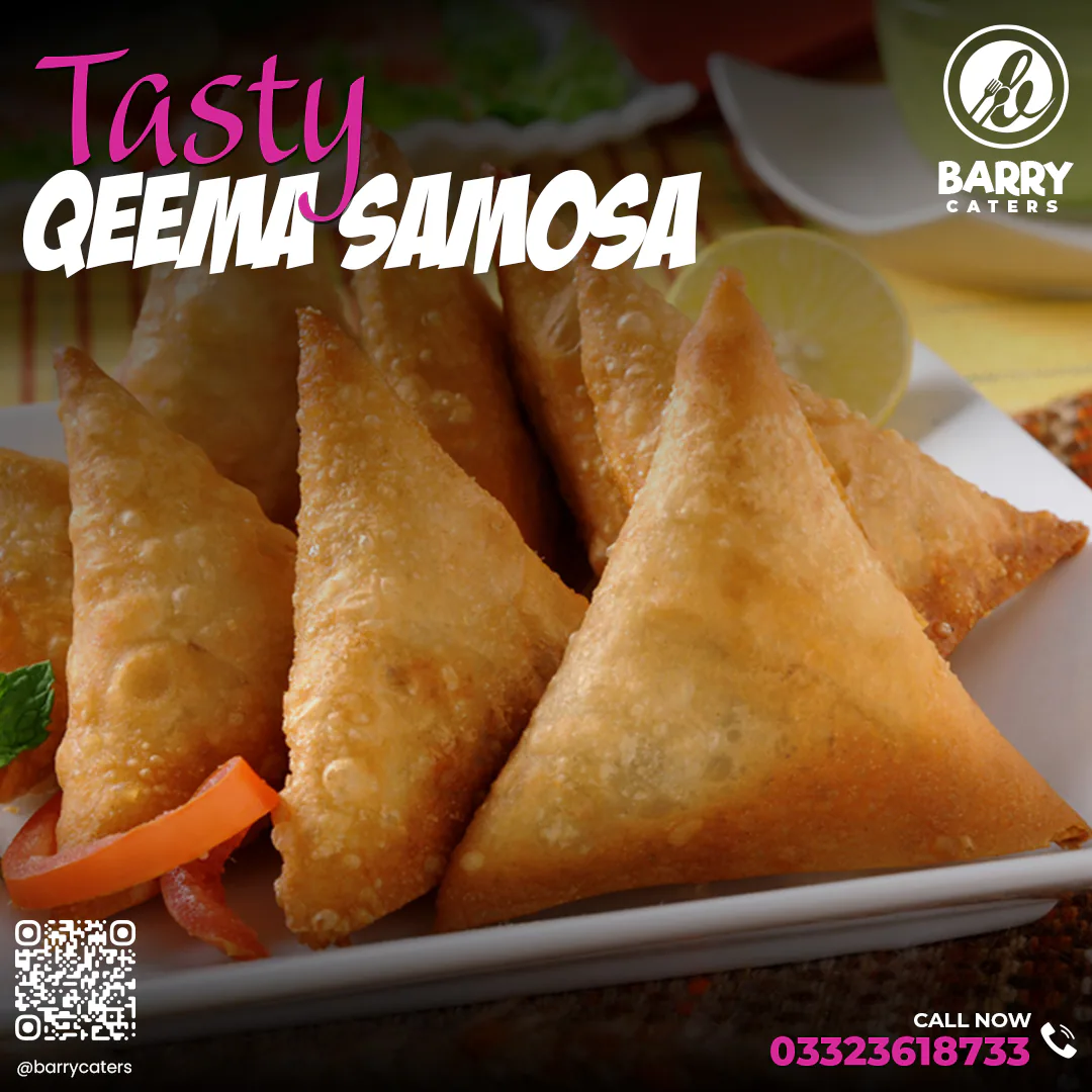 Barry Caterers — Qeema Samosa