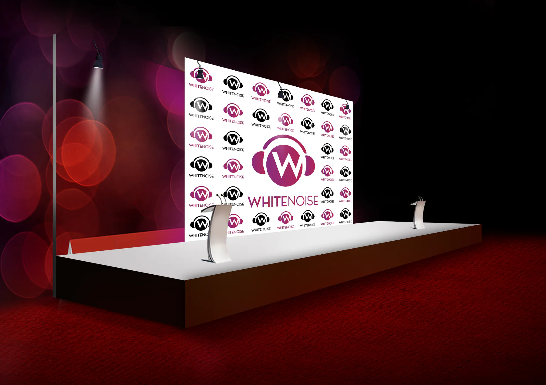 White Noise — Media Wall